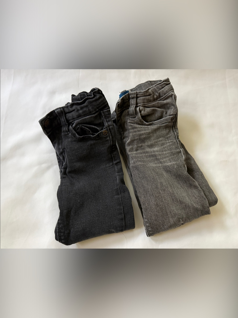 Old Navy Kids Pull-On Jeans Duo - Black and Gray